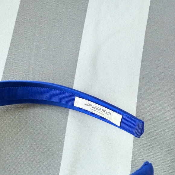 💫RARE!💫 Jennifer Behr, Royal Blue, Tori Satin, Headband! - Picture 7 of 10